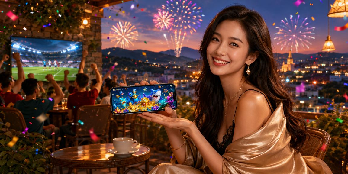 Người dùng tại Đà Lạt thưởng thức cà phê và truy cập cá cược thể thao trên điện thoại