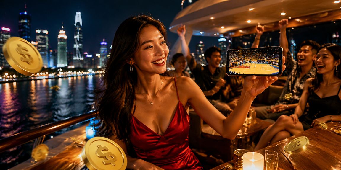 Người dùng tại TP. Hồ Chí Minh thưởng thức cà phê và theo dõi kết quả cá cược thể thao trên điện thoại