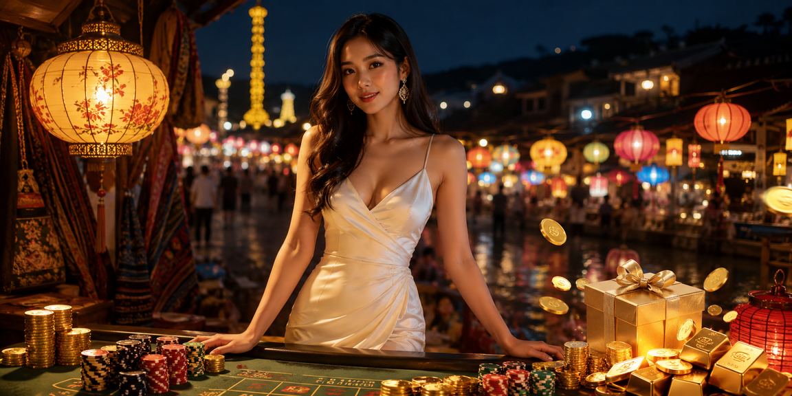 Người dùng tại Hội An theo dõi giao dịch rút tiền trên điện thoại buổi tối